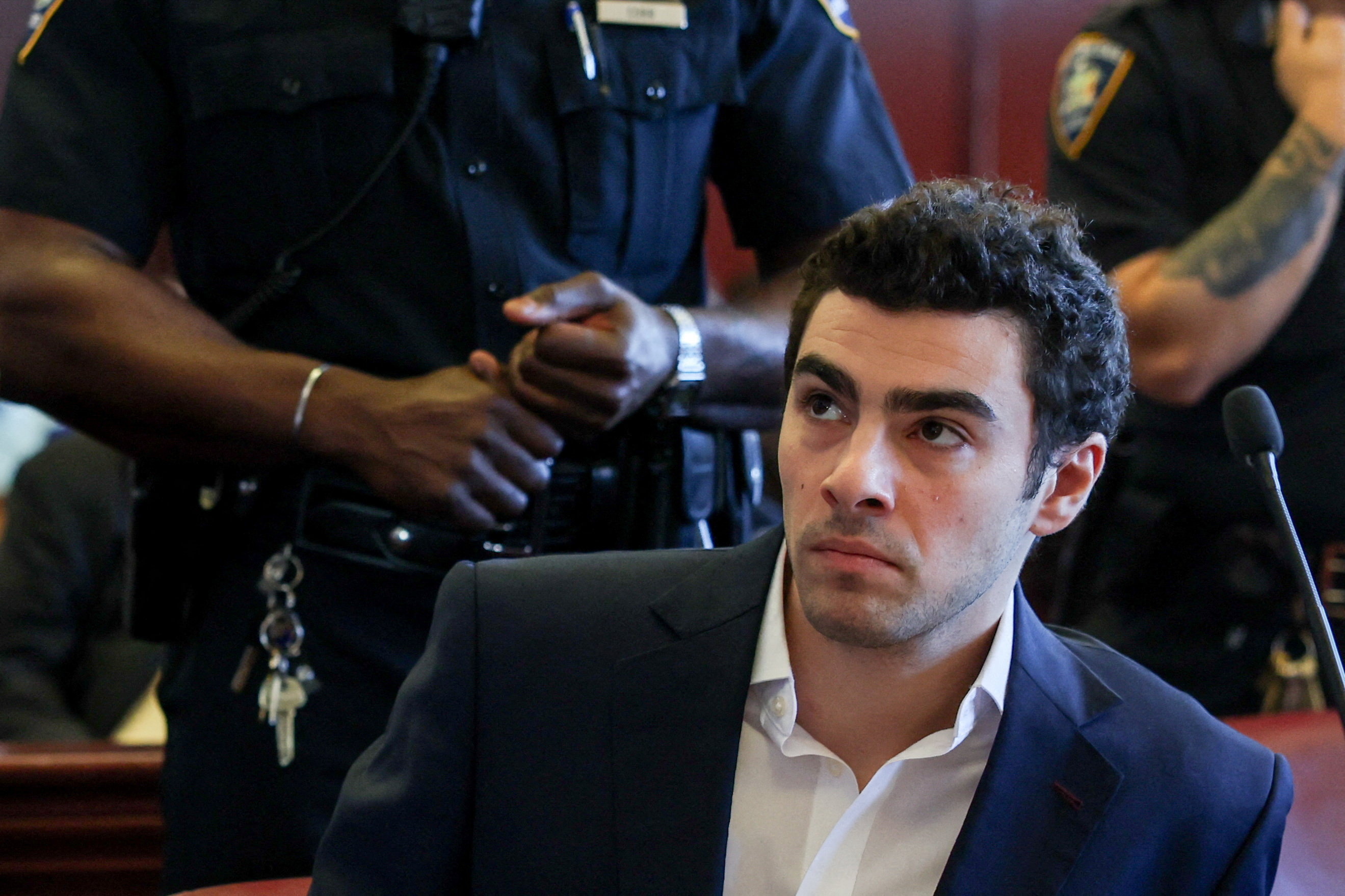 FILE PHOTO: Luigi Mangione due for court hearing in CEO killing case