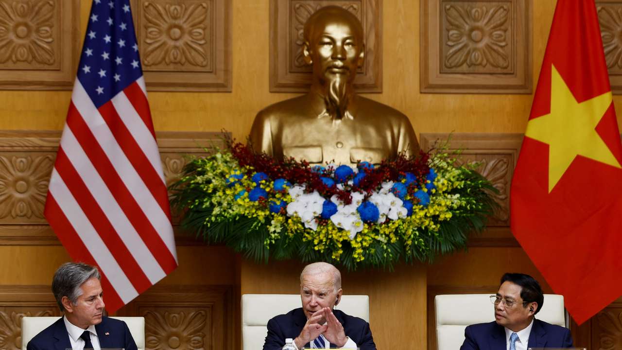 U.S. President Biden visits Vietnam
