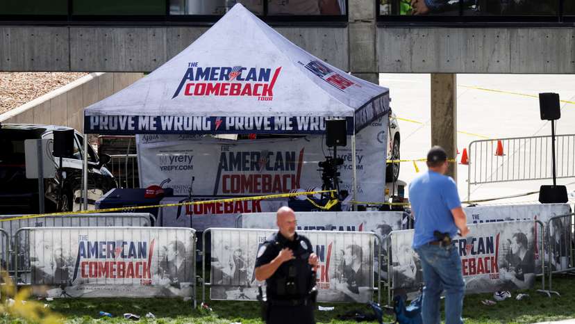 Charlie Kirk fatally shot at Utah Valley University event