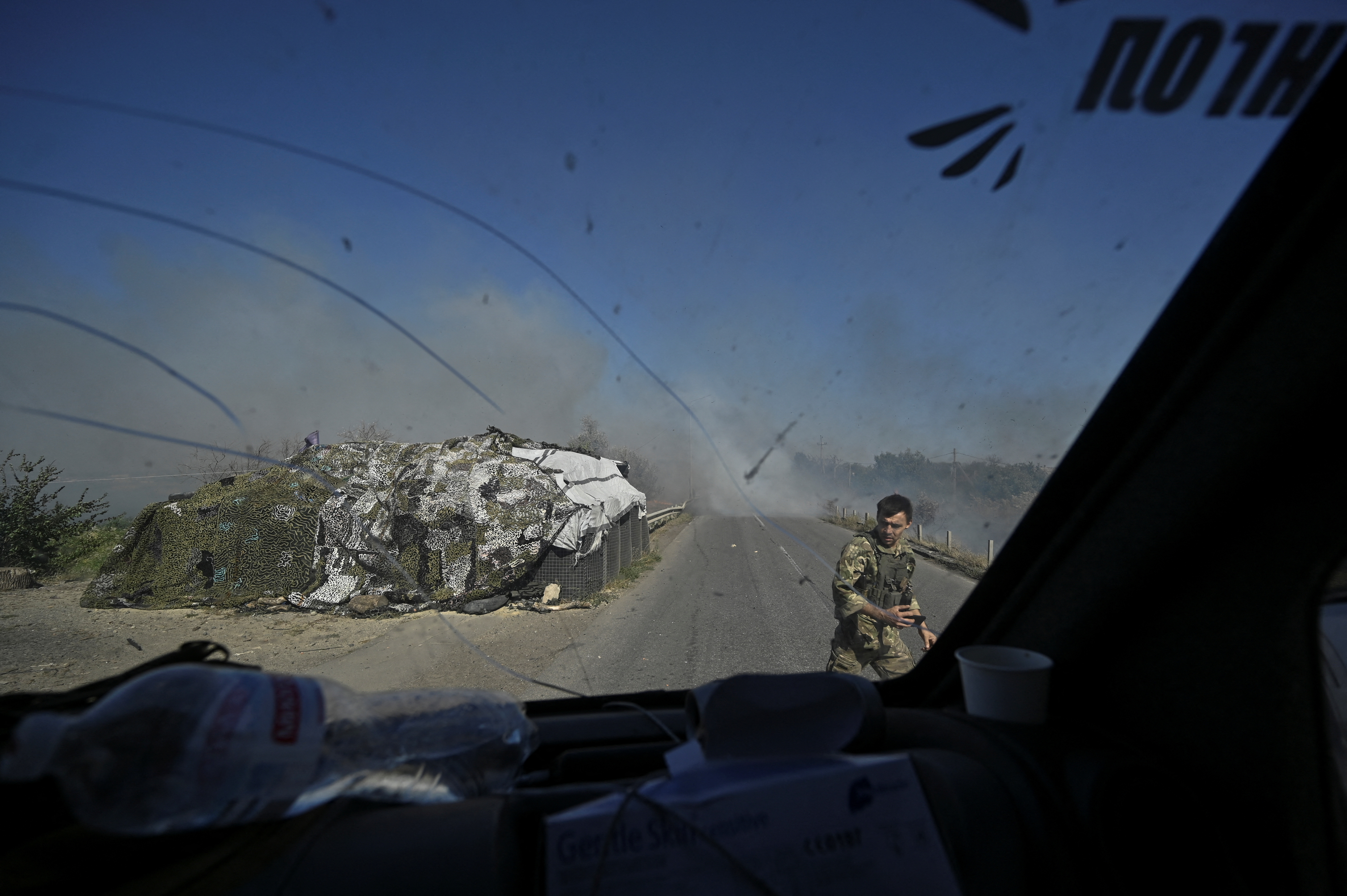Evacuation of civilians from outskirts of Kurakhove town