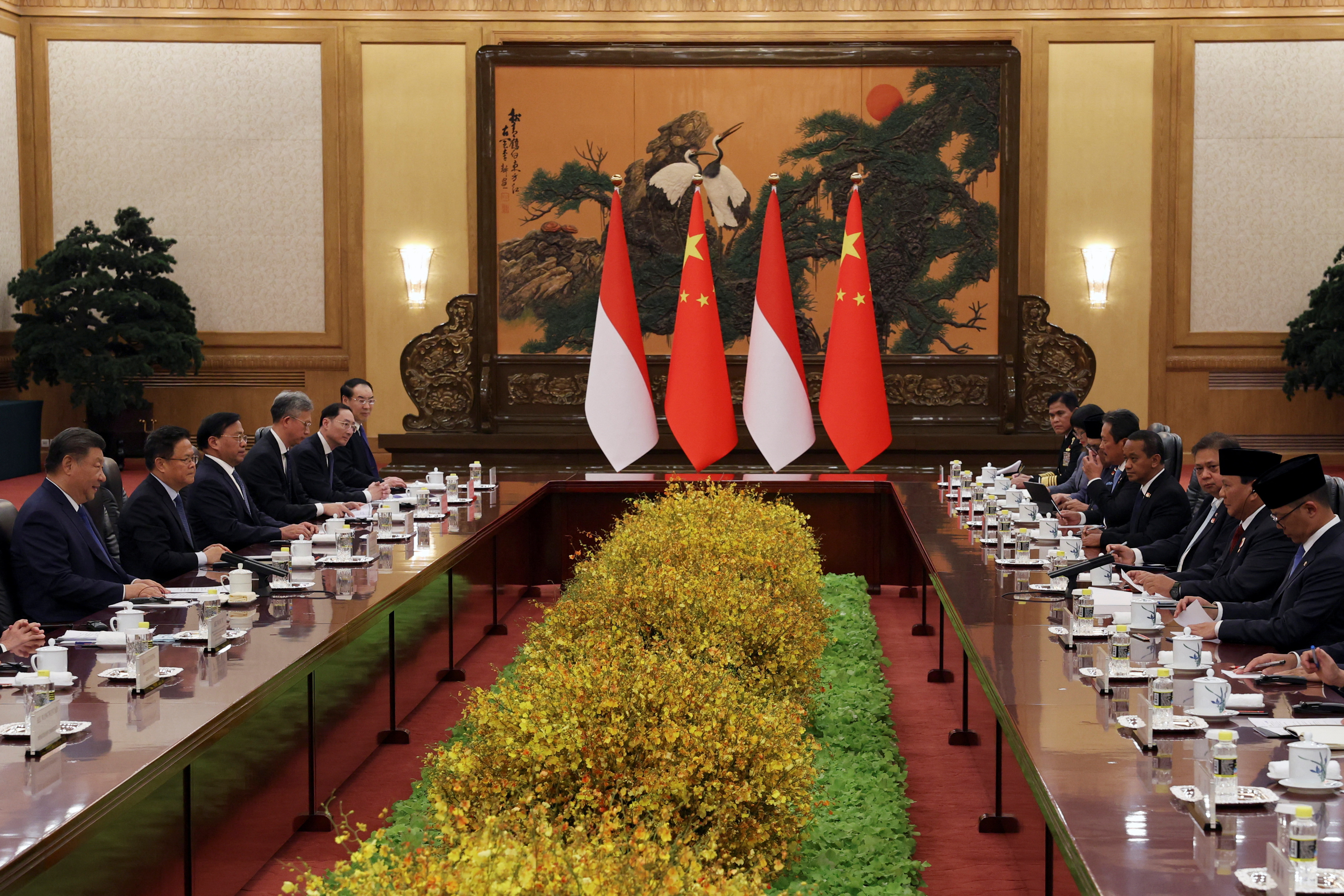 Indonesia's President Prabowo visits China