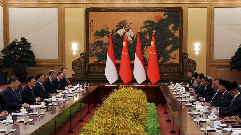 Indonesia's President Prabowo visits China
