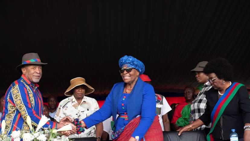 SWAPO rally ahead of upcoming elections in Namibia