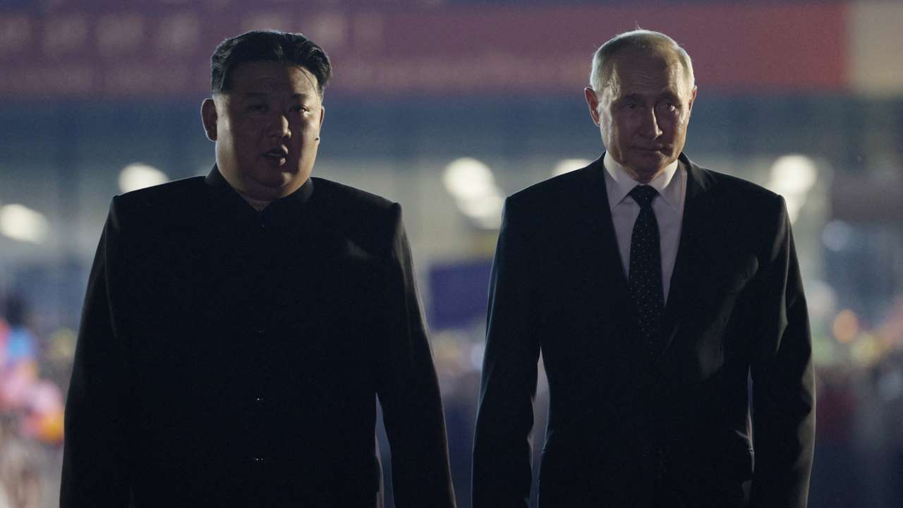 Russian President Putin visits North Korea