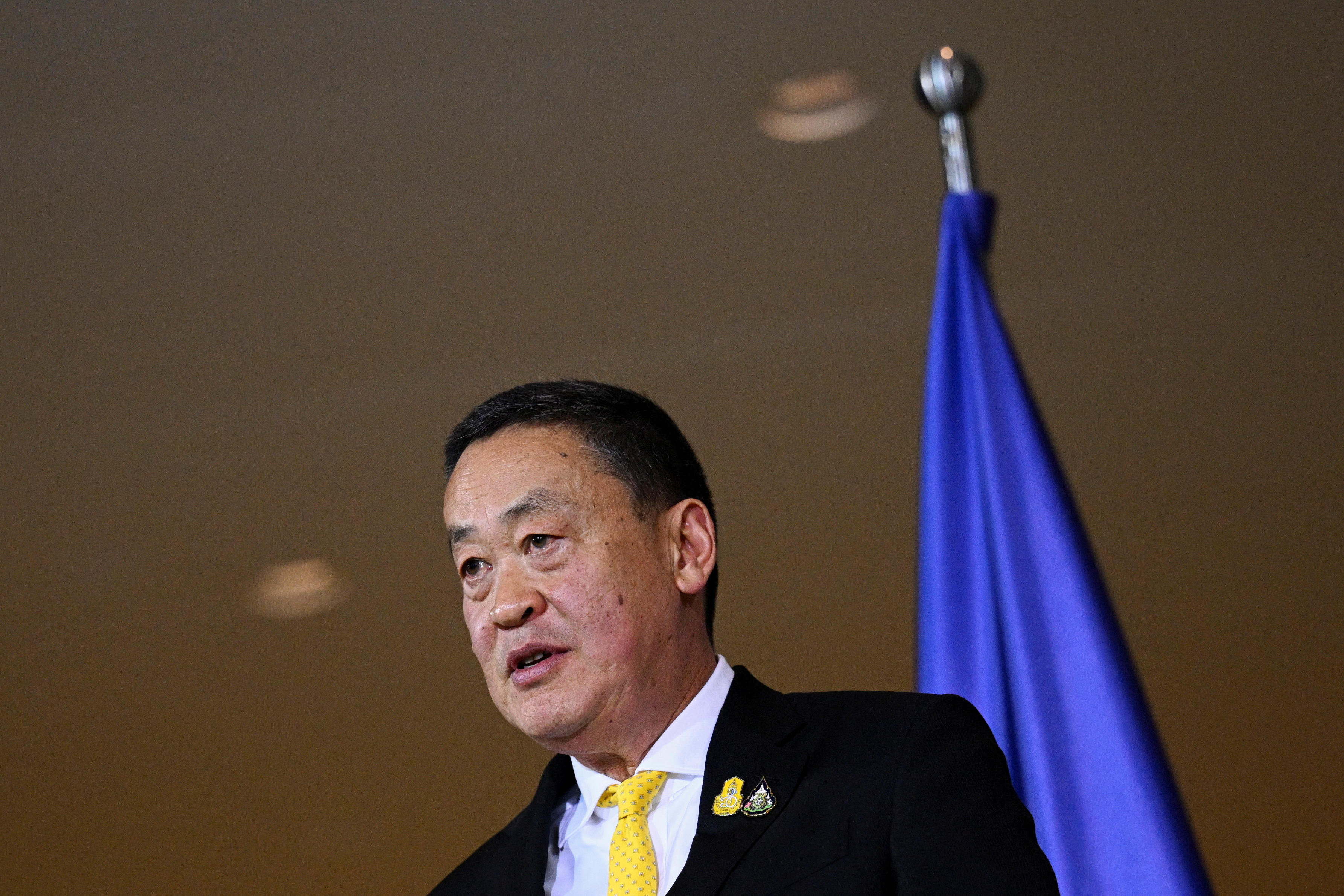 Thailand's Prime Minister Thavisin visits Germany