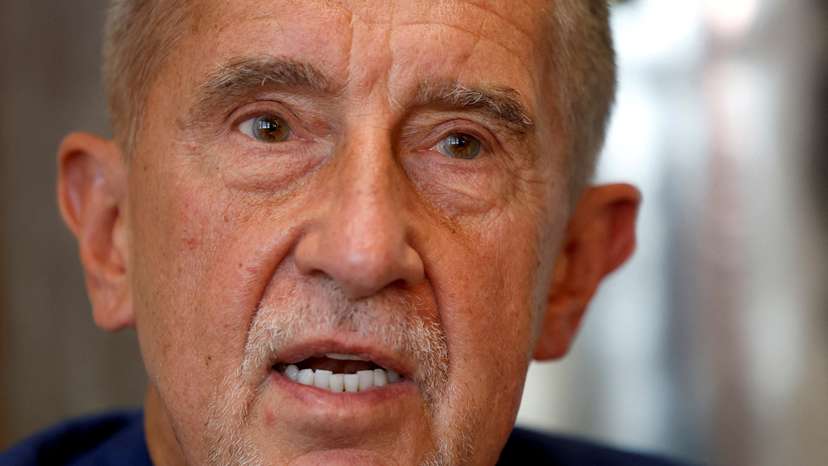FILE PHOTO: Czech billionaire and leader of the ANO party Andrej Babis