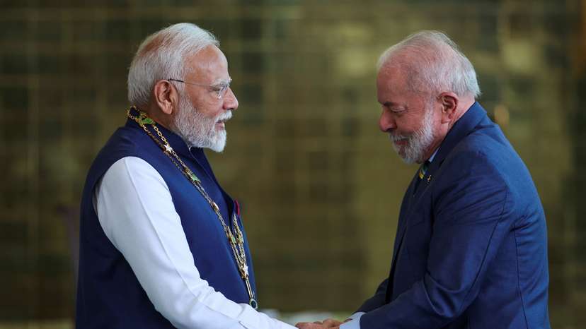 India's PM Modi visits Brazil