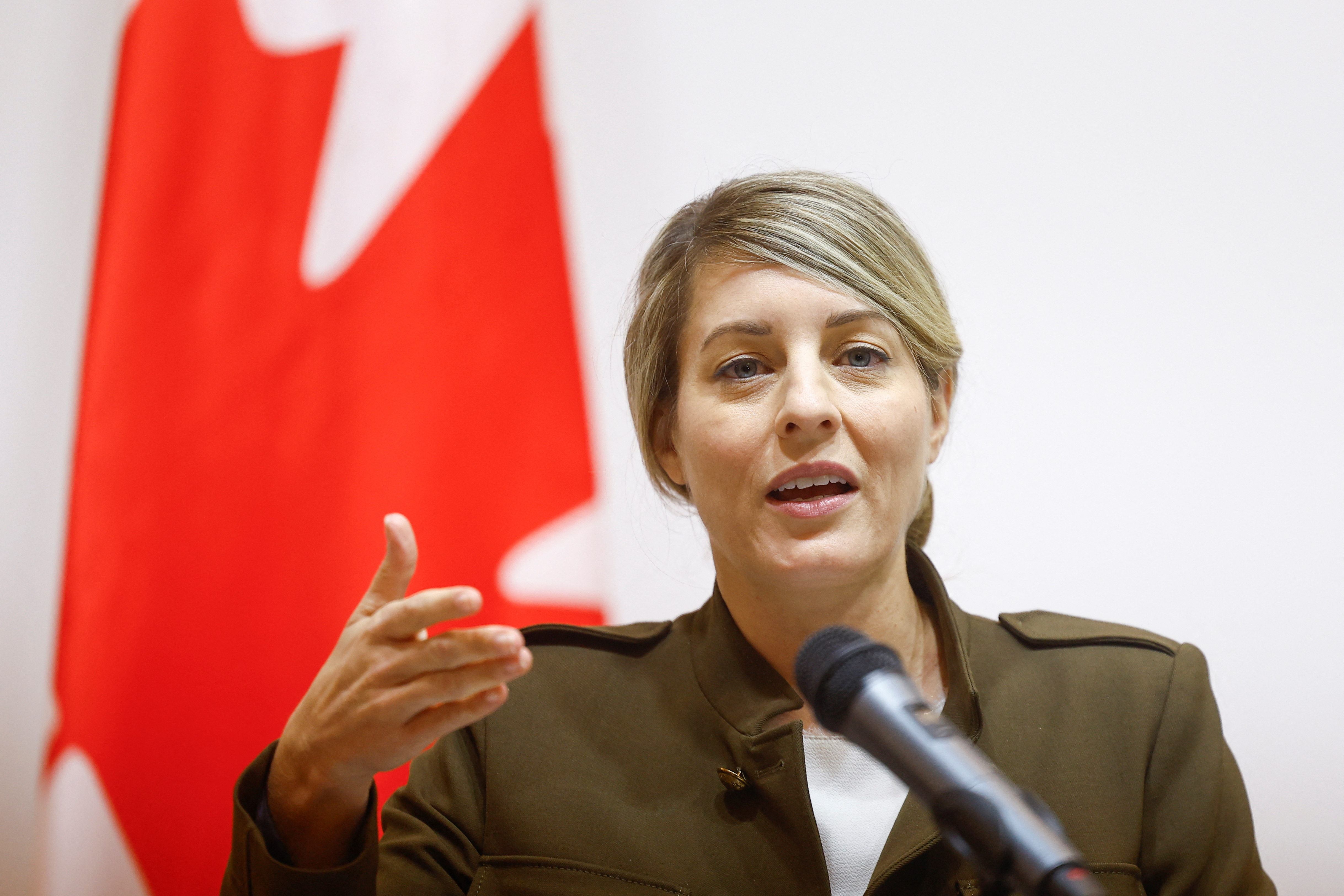 Canadian Foreign Minister Joly visits Kyiv