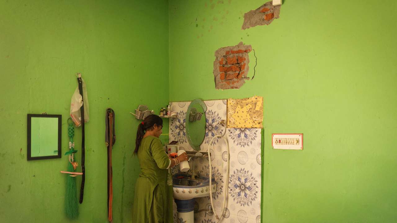 Aftermath of cross-border shelling in Jammu region