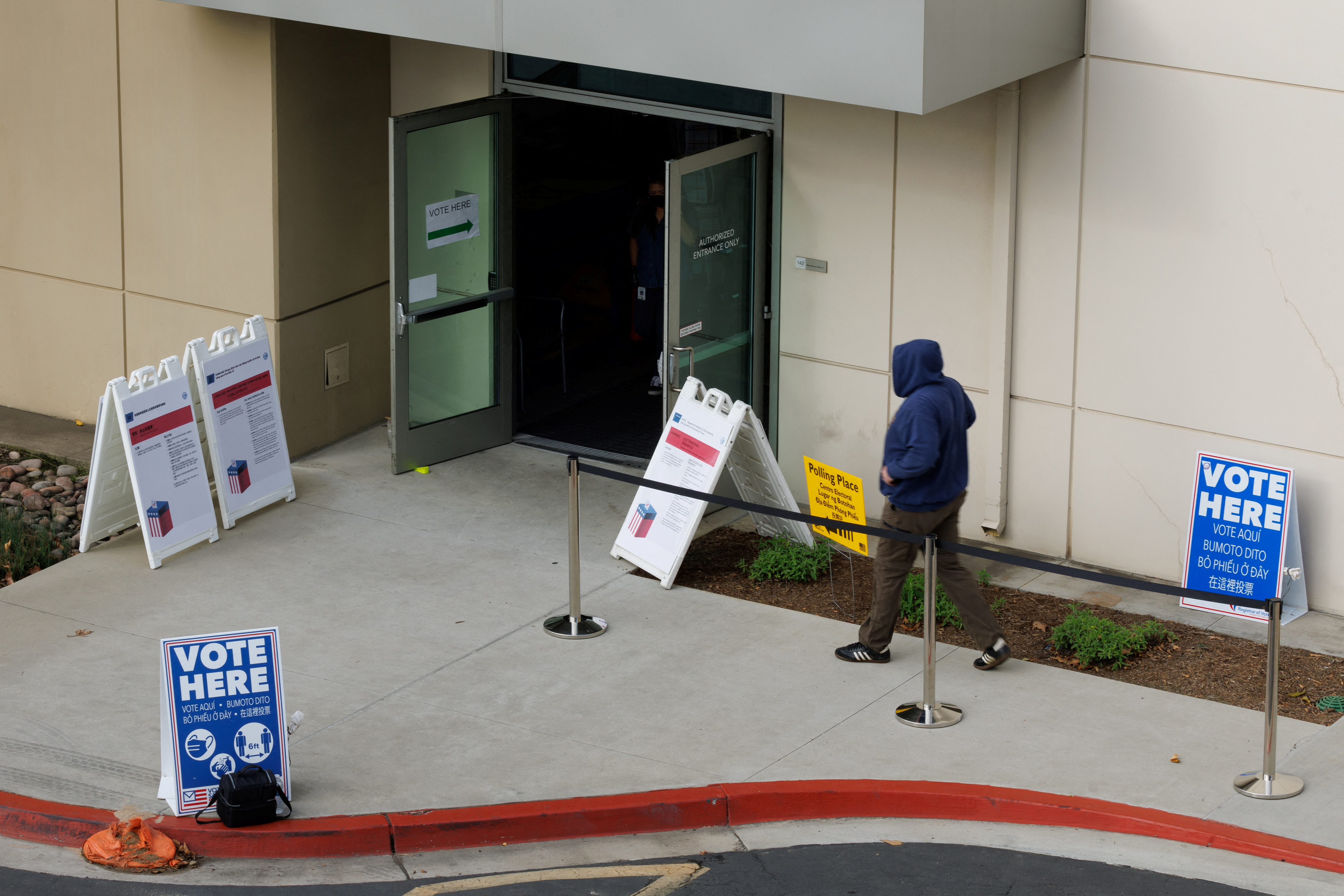 Super Tuesday primary election in California