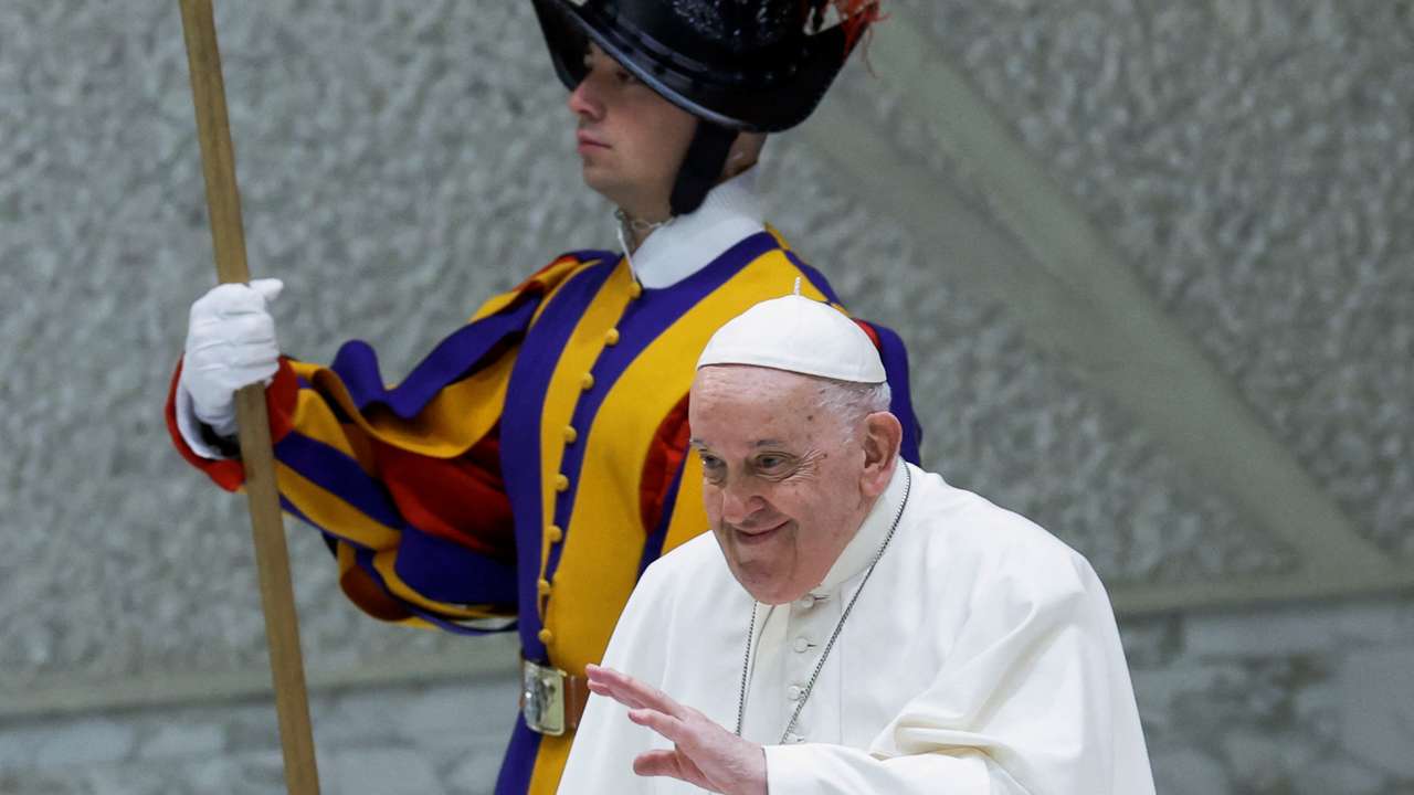 Pope Francis holds weekly audience at the Vatican