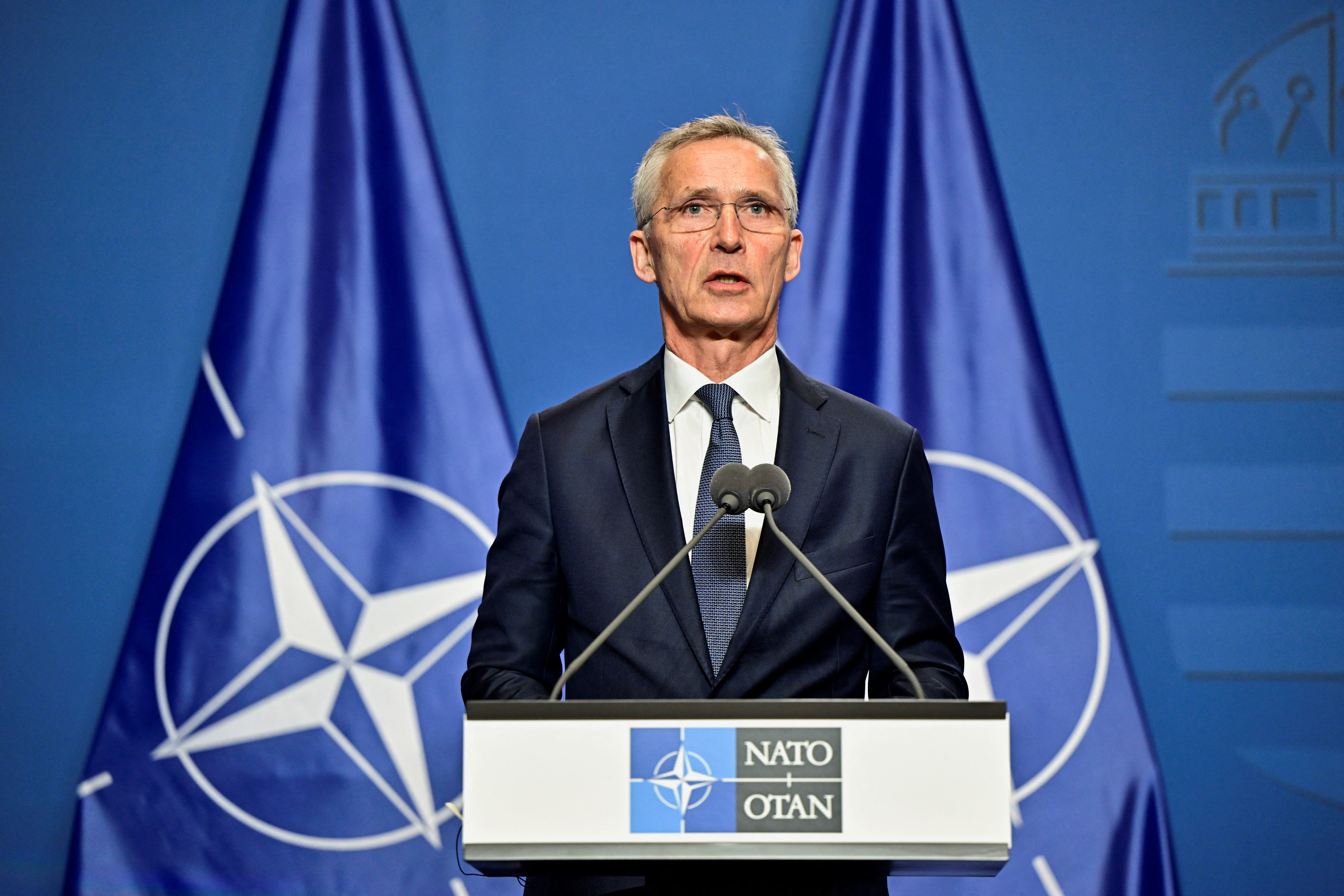 NATO Secretary General Stoltenberg meets with Hungarian PM Orban