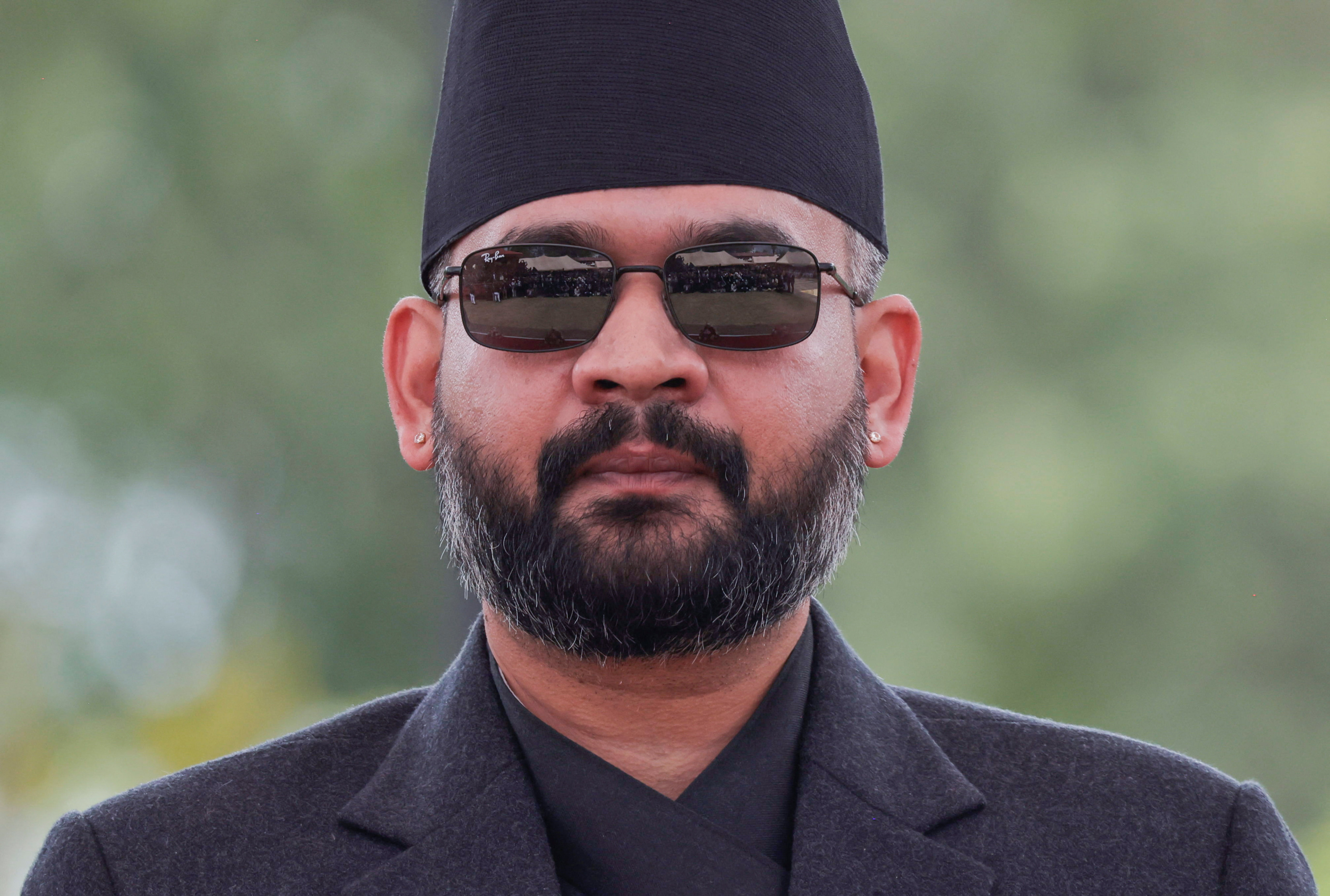 Rapper-turned- politician Balendra Shah takes the oath of office as prime minister of Nepal in Kathmandu