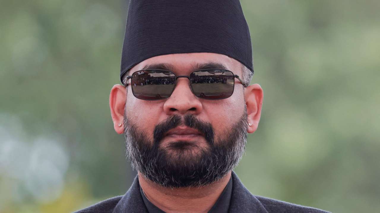 Rapper-turned- politician Balendra Shah takes the oath of office as prime minister of Nepal in Kathmandu