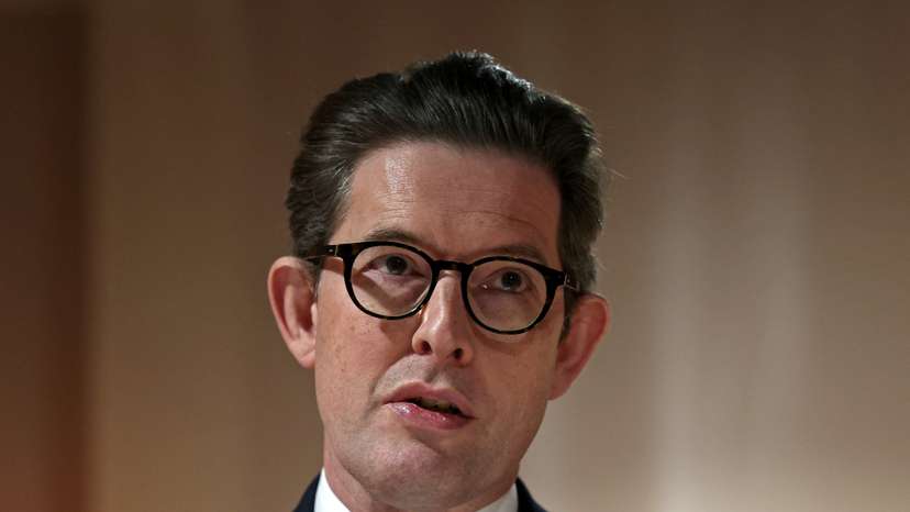 McCallum, Director General of MI5, speaks at launch of ‘MI5: Official Secrets’ exhibition at The National Archives in London