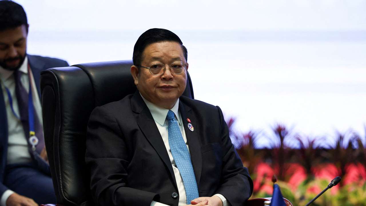 FILE PHOTO: ASEAN Secretary-General Kao Kim Hourn in Vientiane, Laos