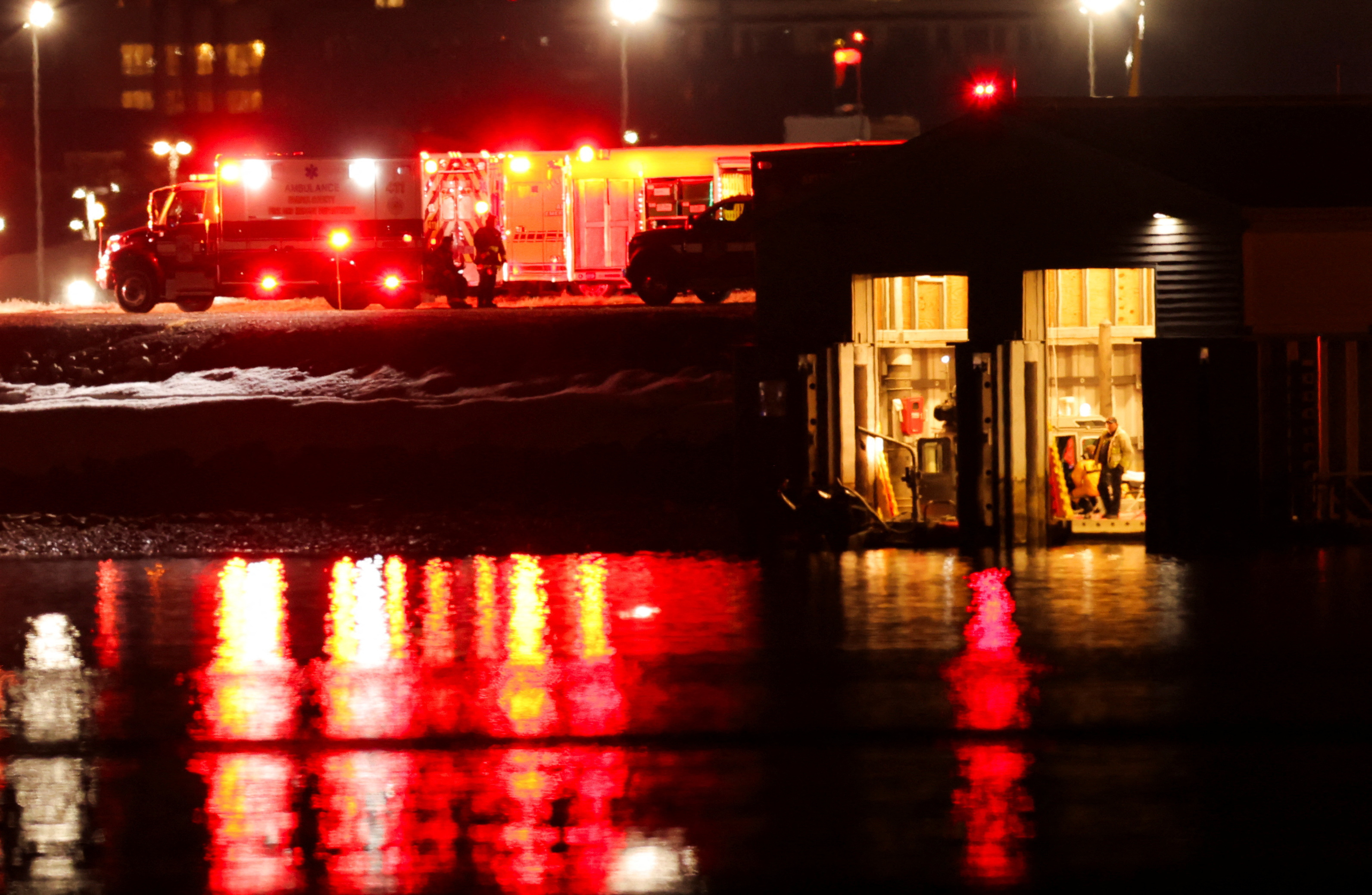 American Eagle flight 5342 crashes in the Potomac River near Ronald Reagan Washington National Airport, outside Washington
