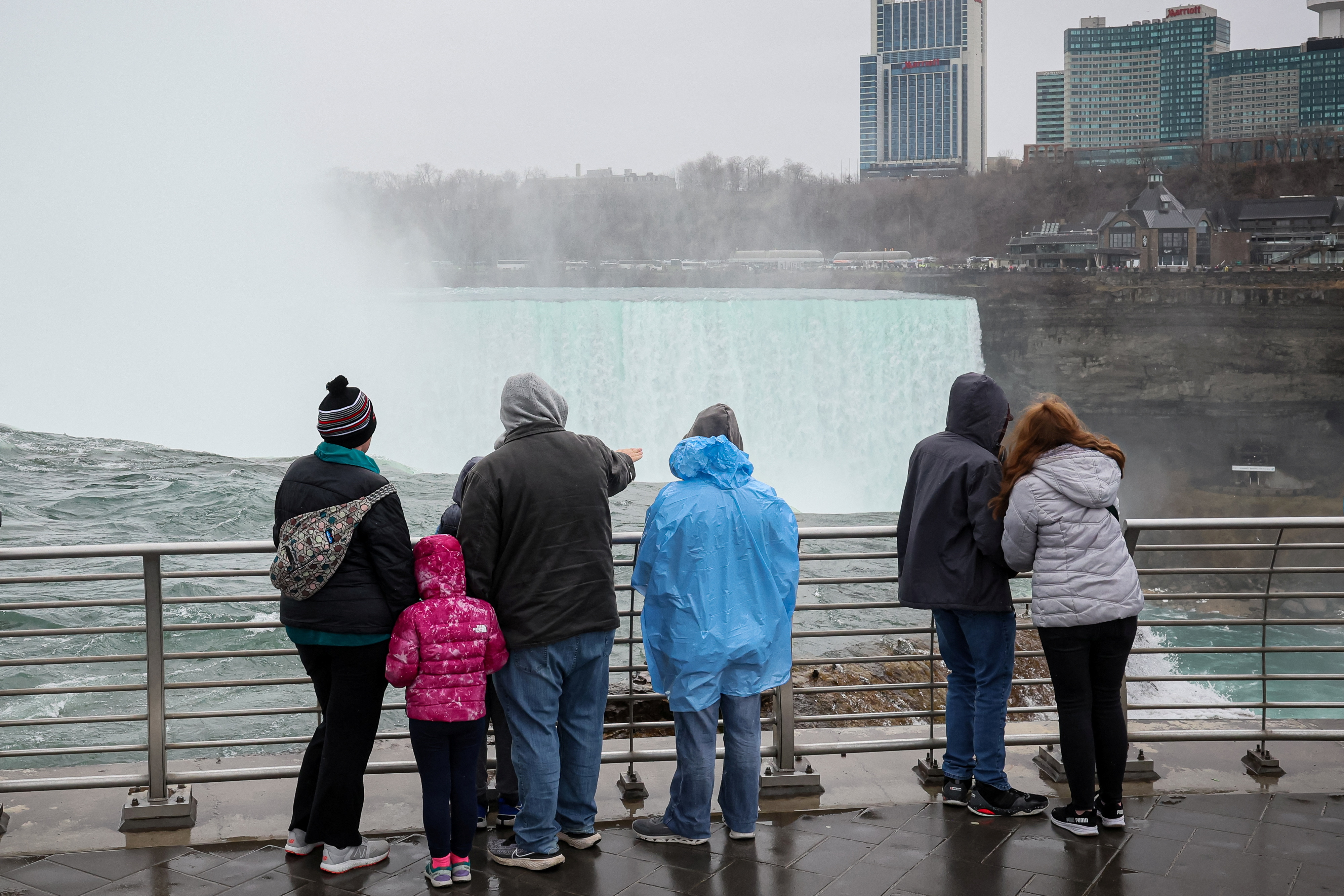 Solar Eclipse that will take place across parts of the United States and Canada on April 8, at Niagara Falls, New York