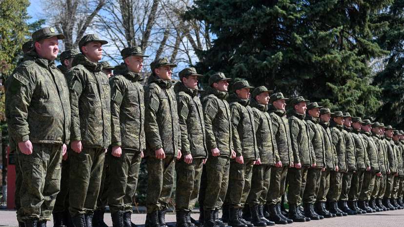 FILE PHOTO: Russian conscripts in Rostov region depart for their garrisons