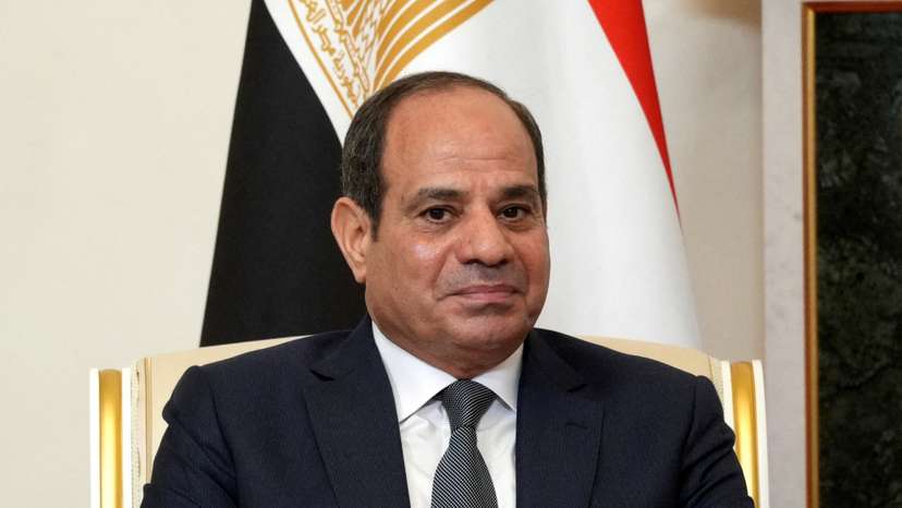 FILE PHOTO: Egyptian President Abdel Fattah al-Sisi meets with Russian President Vladimir Putin in St Petersburg