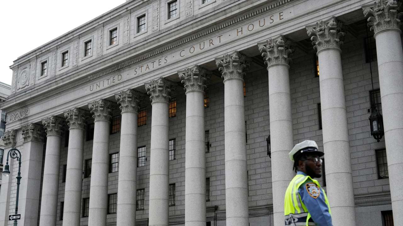 FILE PHOTO: Trump to appeal first court loss to Carroll in Manhattan, New York