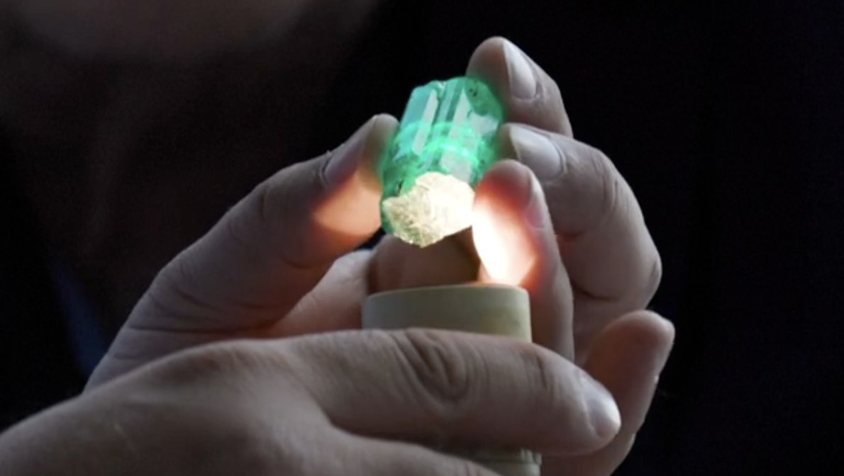 One of the Colombian Emeralds