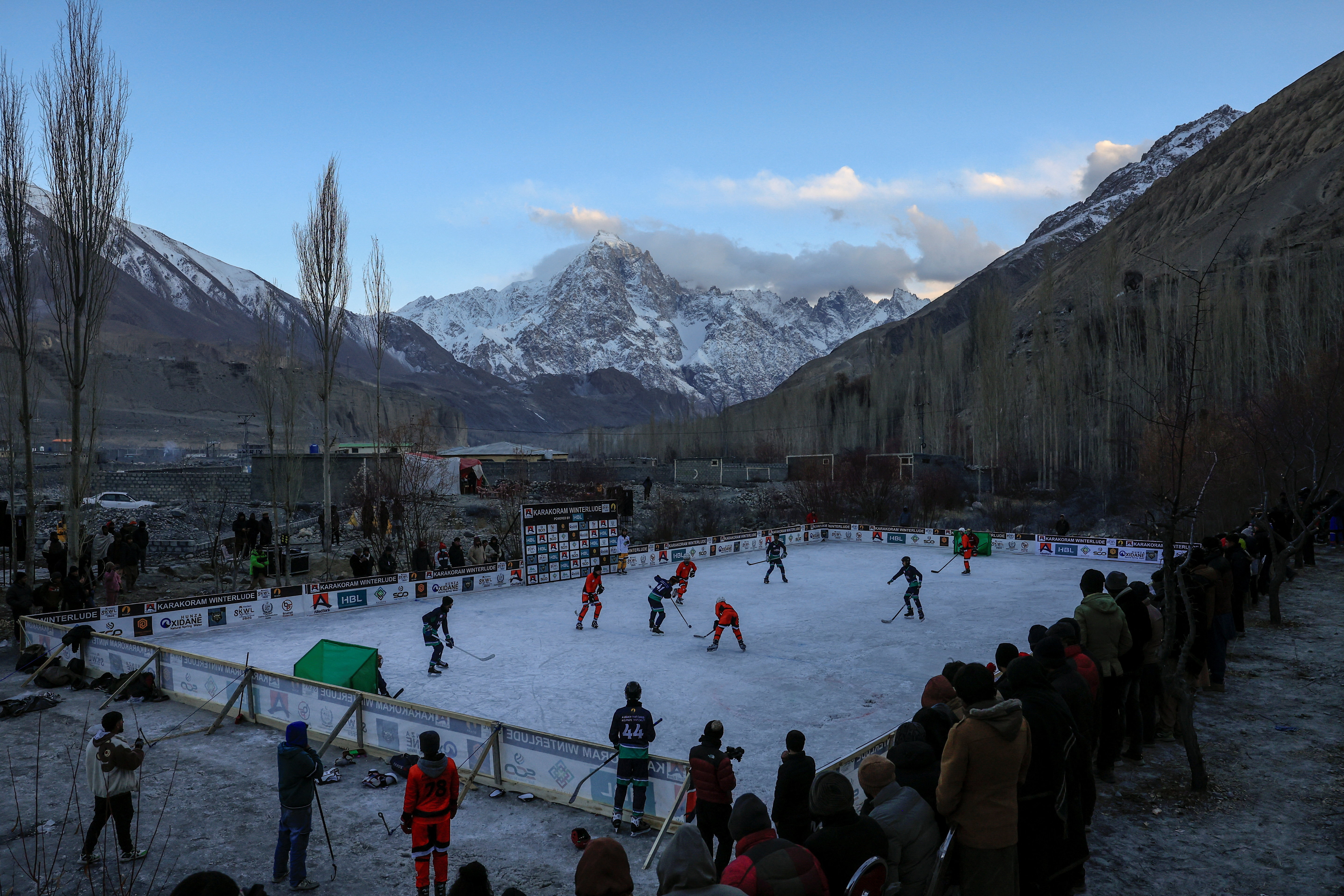 WIDER IMAGE -Warmer winters leave Pakistan festival on thin ice