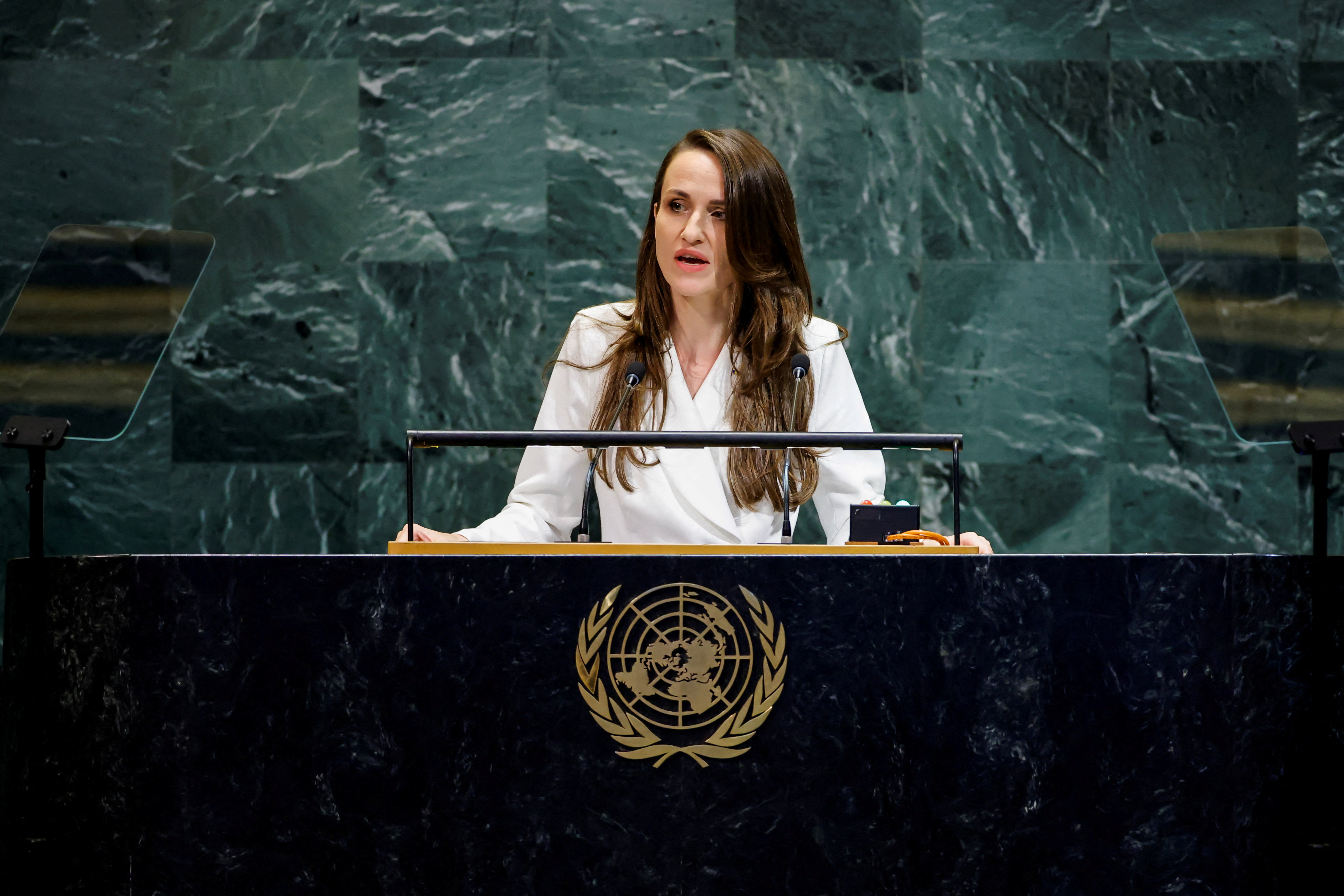 FILE PHOTO: 80th United Nations General Assembly at U.N. headquarters in New York City