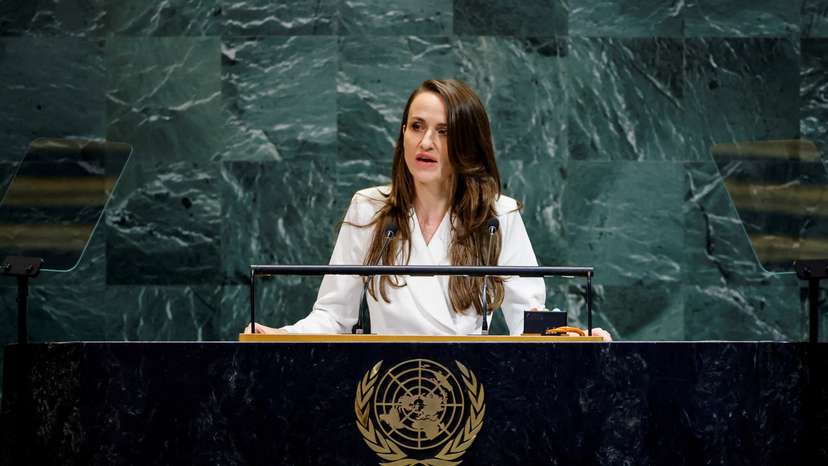 FILE PHOTO: 80th United Nations General Assembly at U.N. headquarters in New York City