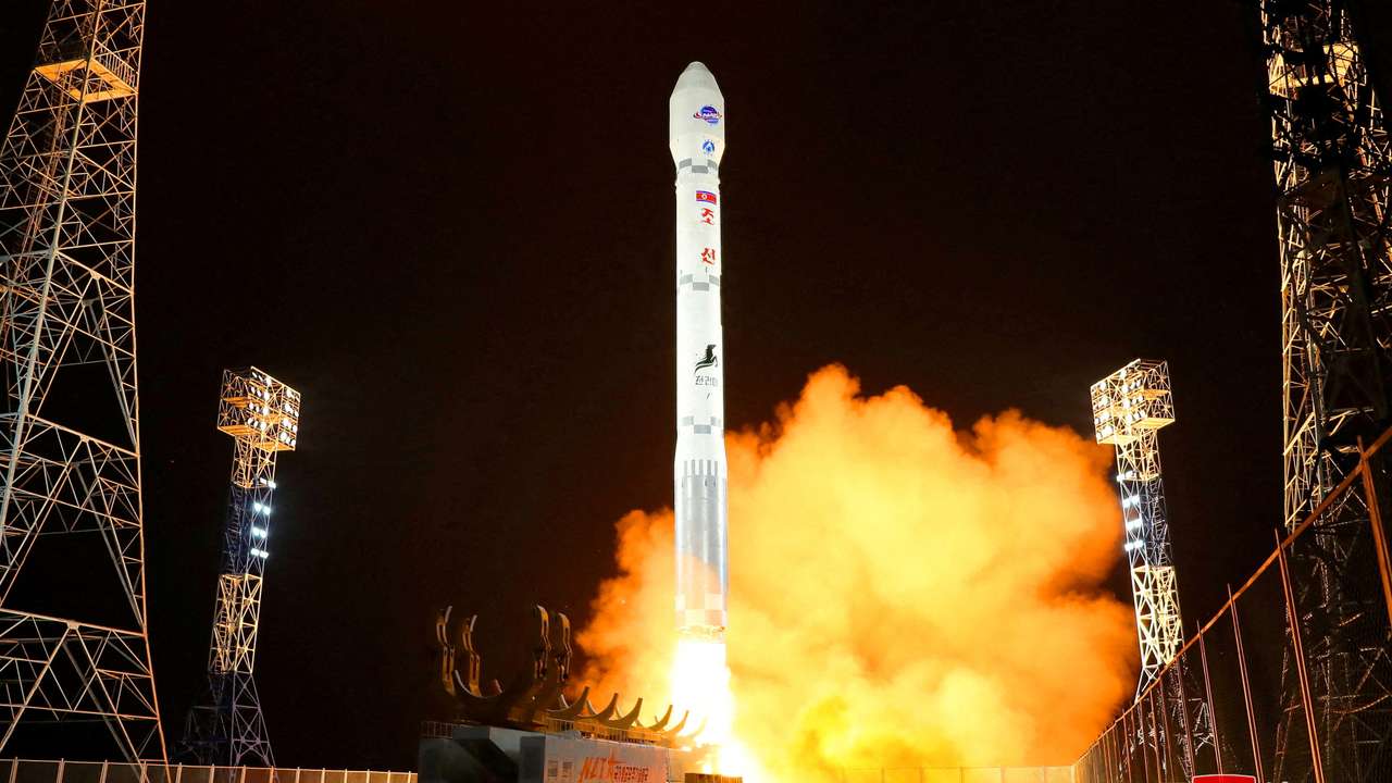 FILE PHOTO: North Korea claims it launched first spy satellite