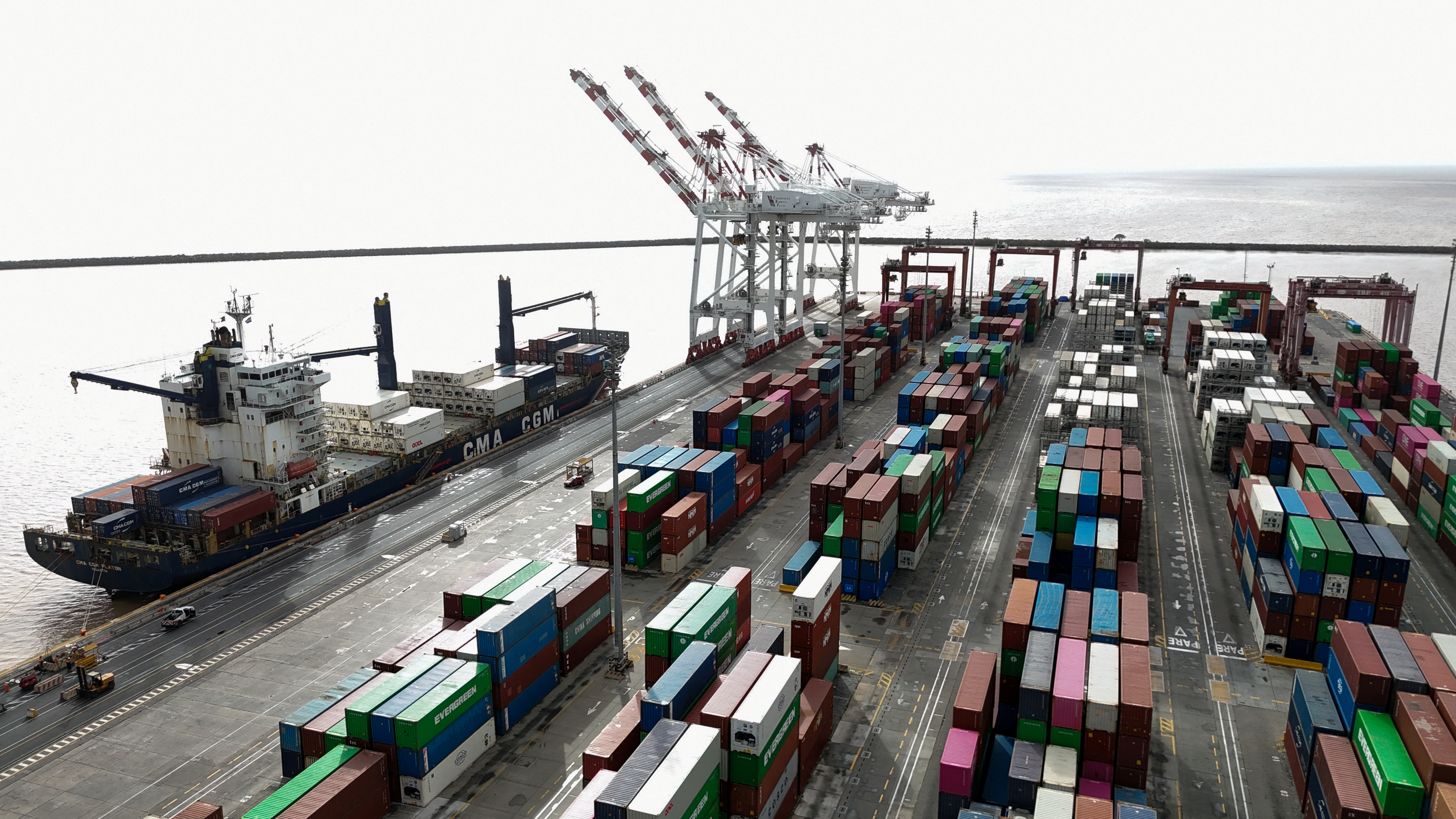 Strike against the adjustment policy of Argentinian President Javier Milei's government, in Buenos Aires