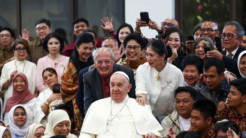 Pope Francis visits Indonesia