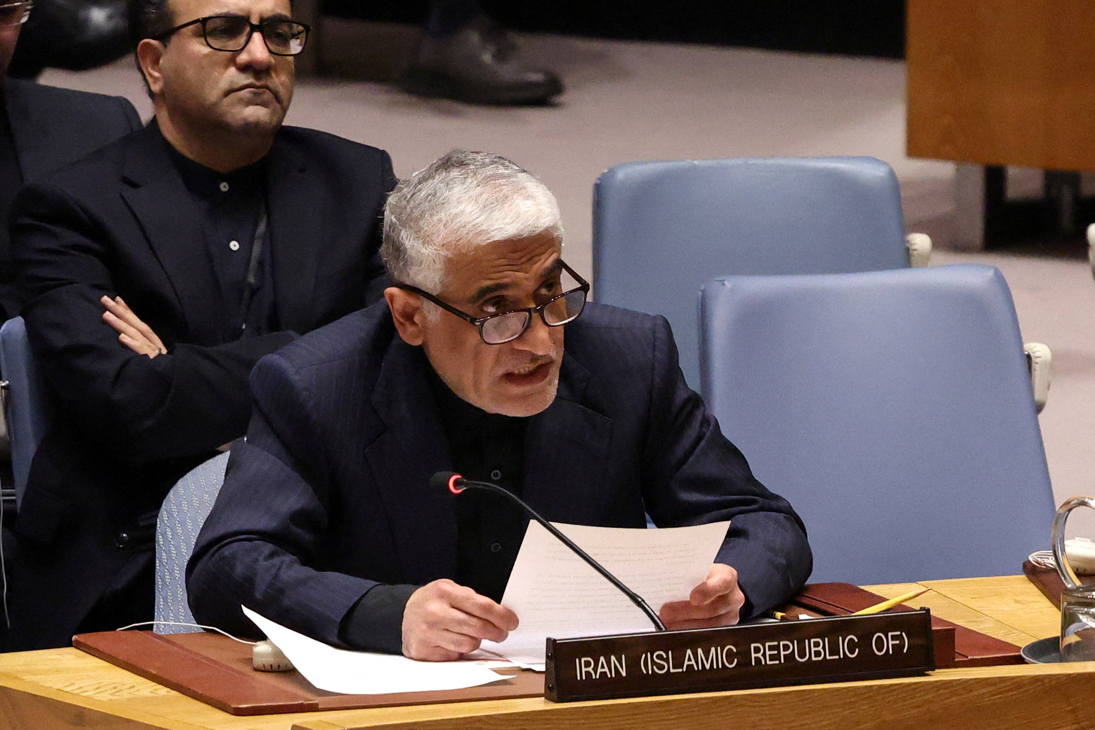United Nations Security Council meeting on the situation in Iran and the Middle East