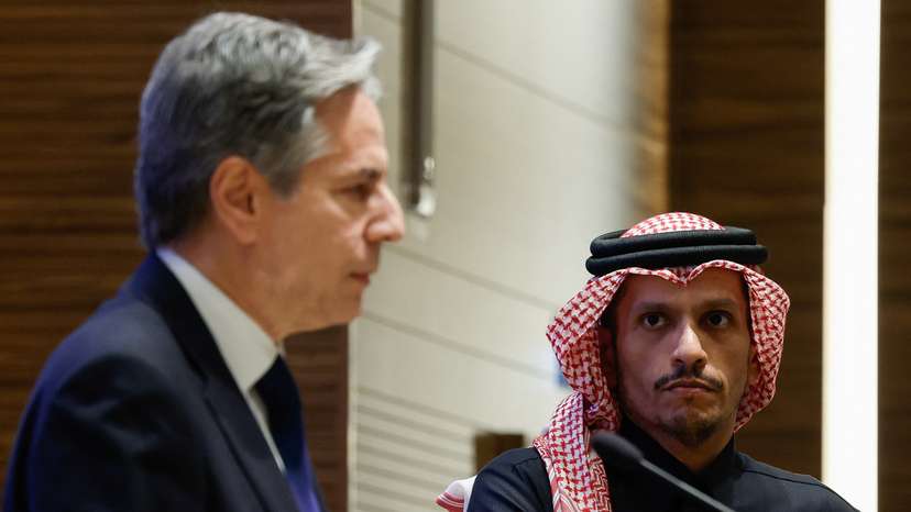 U.S. Secretary of State Blinken visits Qatar