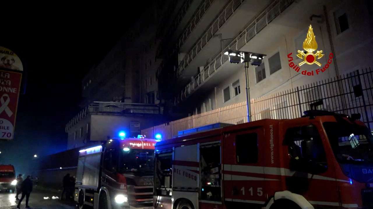 Deadly fire at San Giovanni Evangelista hospital in Tivoli, near Rome