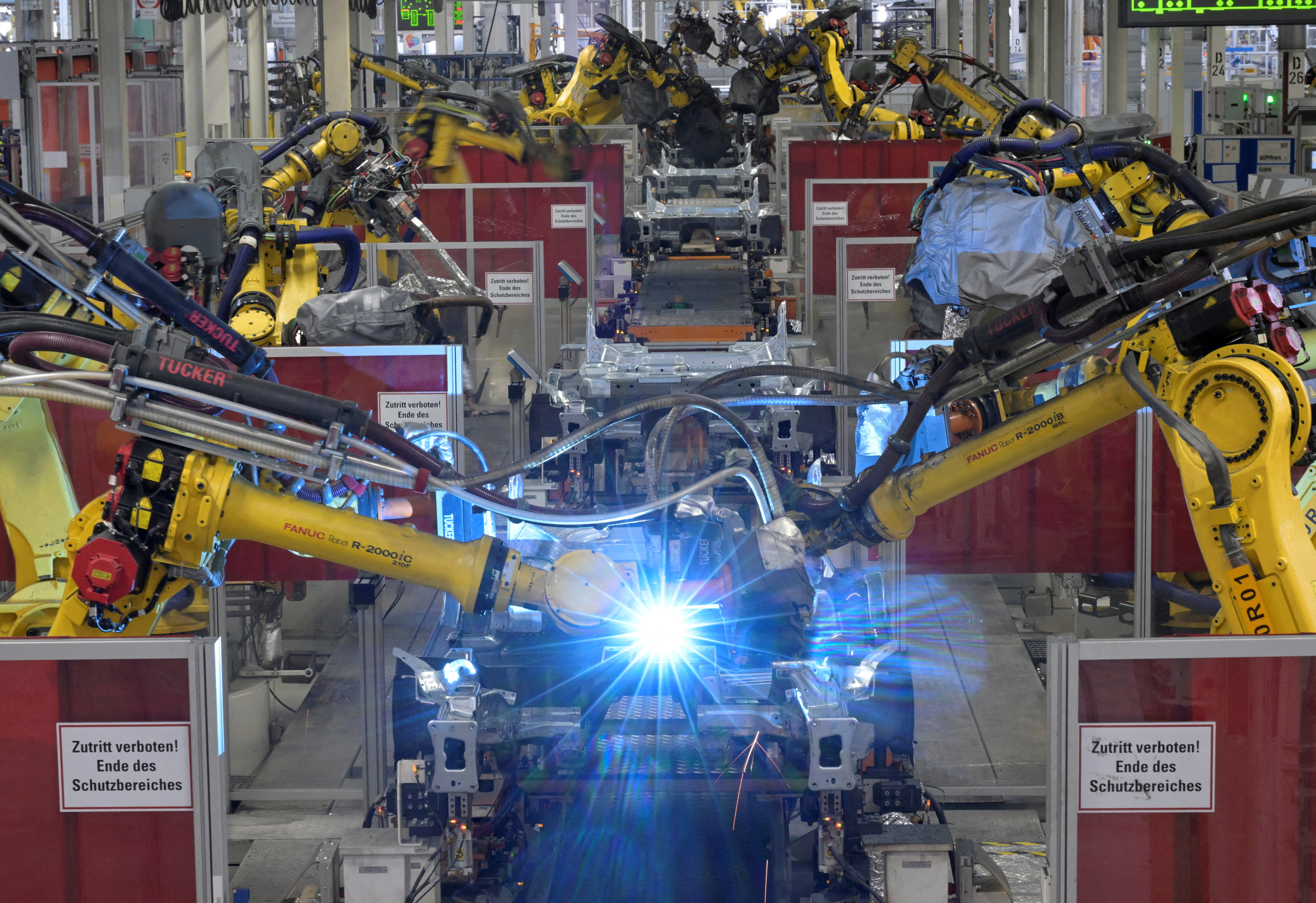 Volkswagen’s Golf VIII and Tiguan production in Wolfsburg