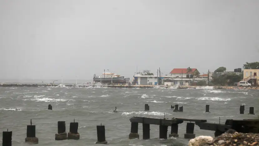 Hurricane Melissa approaches, in Jamaica