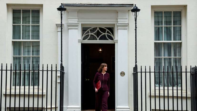 British Chancellor of the Exchequer Rachel Reeves presents Spring Statement, in London