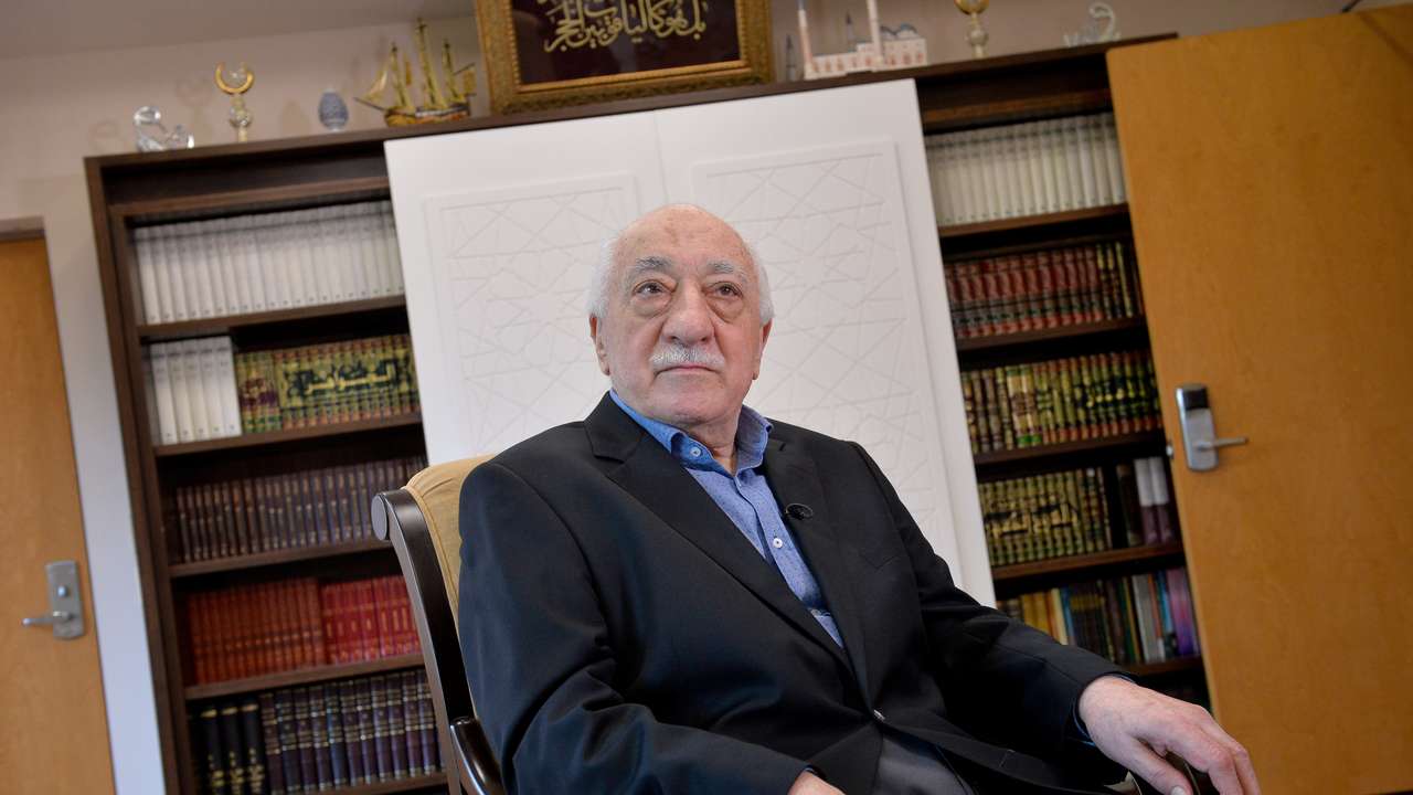 U.S.-based cleric Fethullah Gulen at his home in Saylorsburg