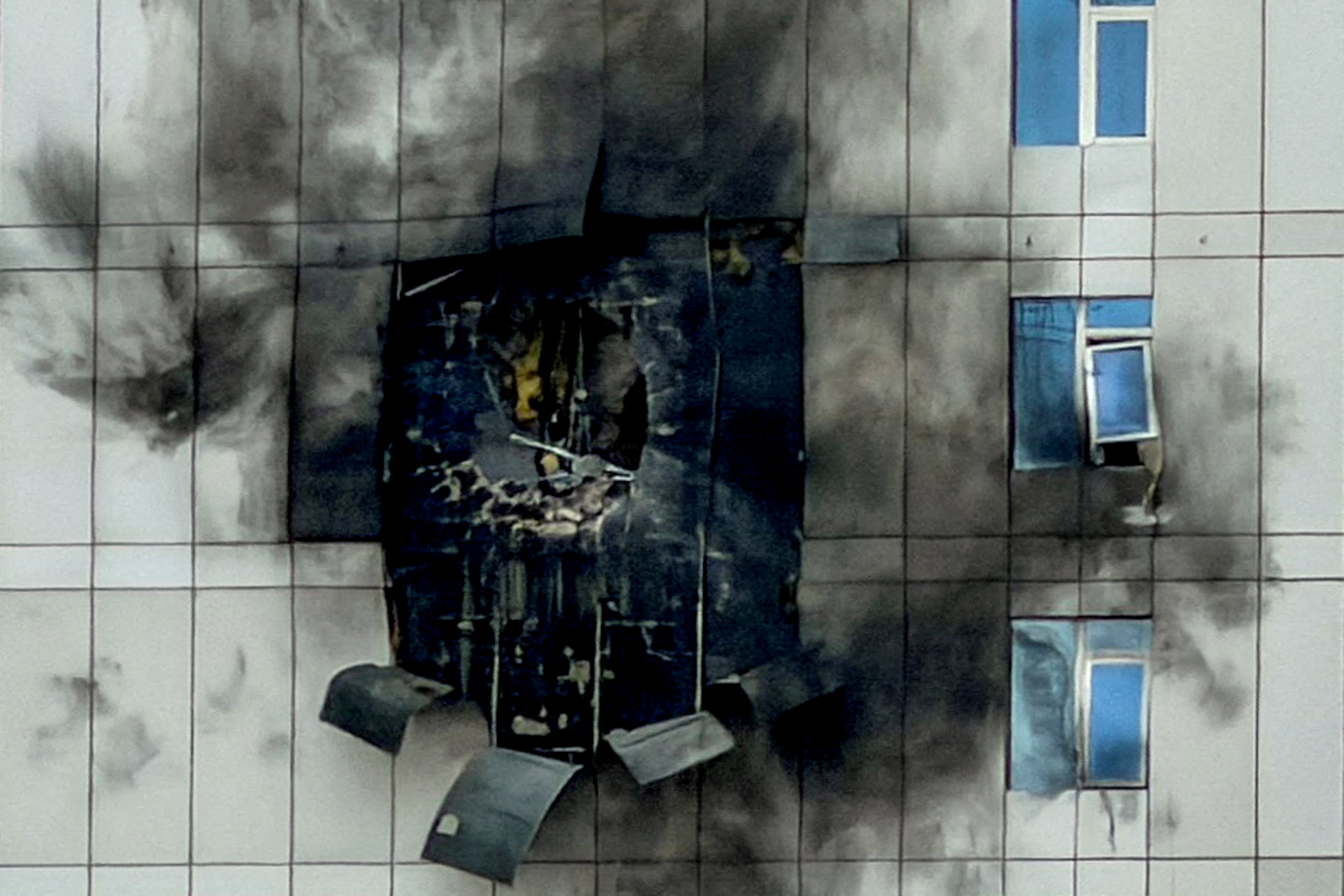 FILE PHOTO: Aftermath of Iranian strikes in Manama