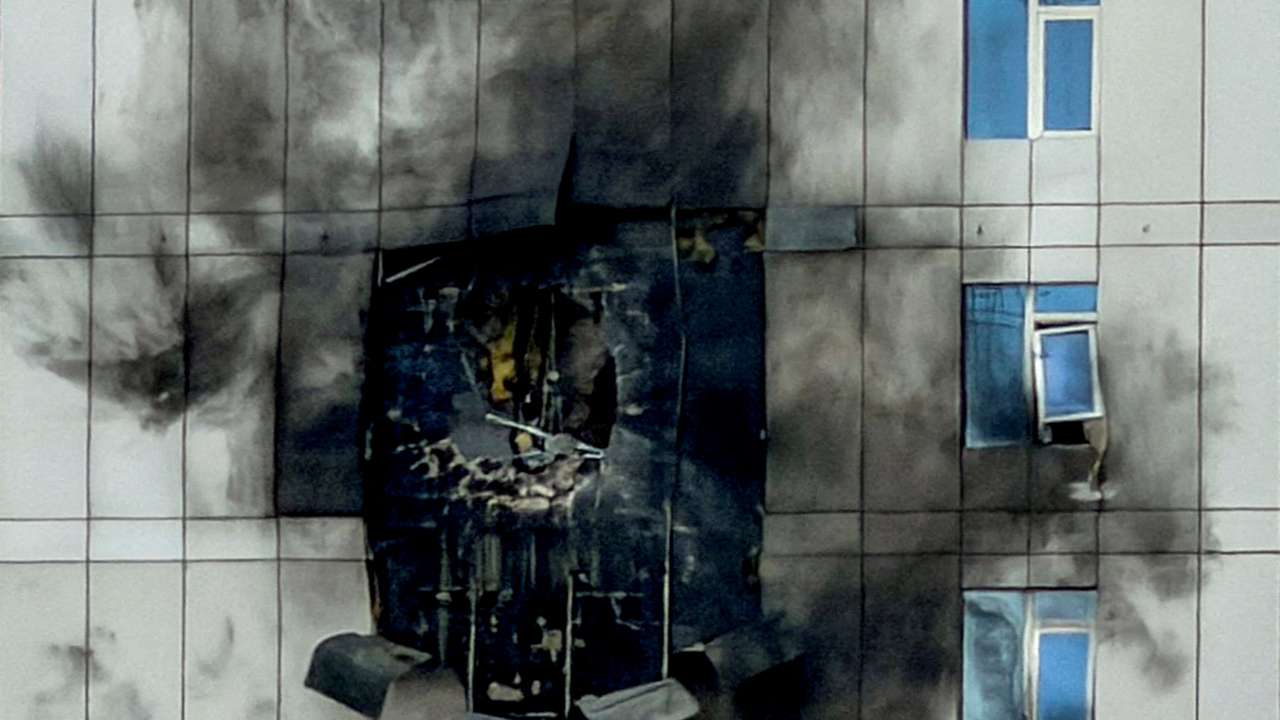 FILE PHOTO: Aftermath of Iranian strikes in Manama