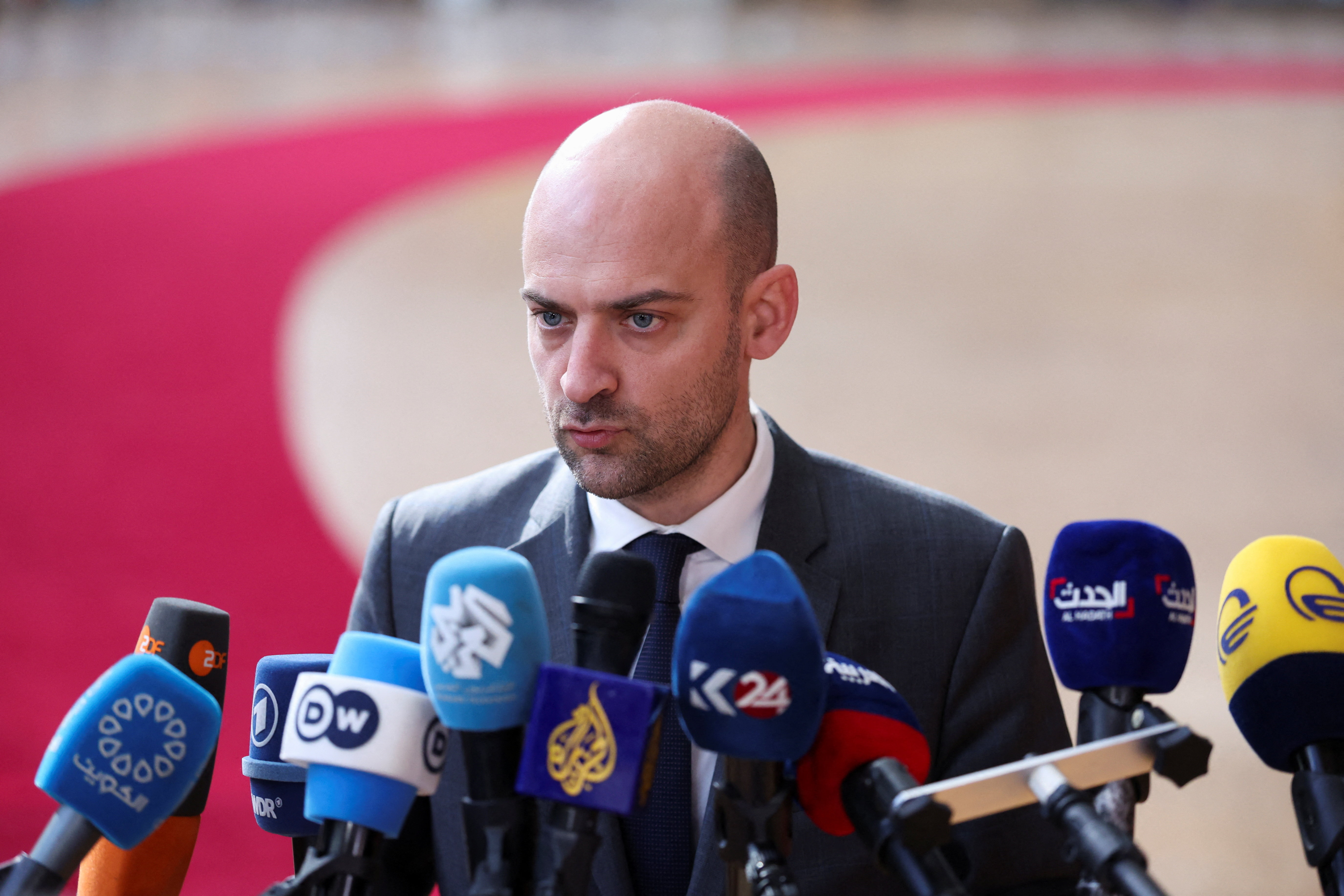 European Union Energy and Foreign Affairs ministers meeting in Brussels