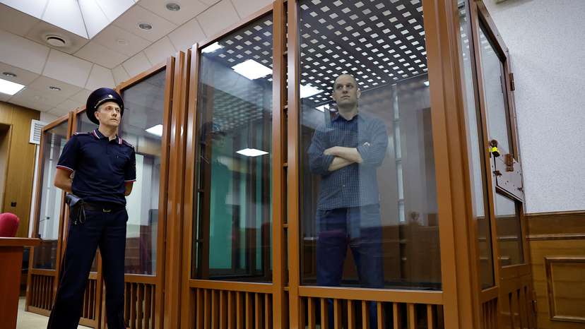 U.S. reporter Gershkovich stands trial in Russia