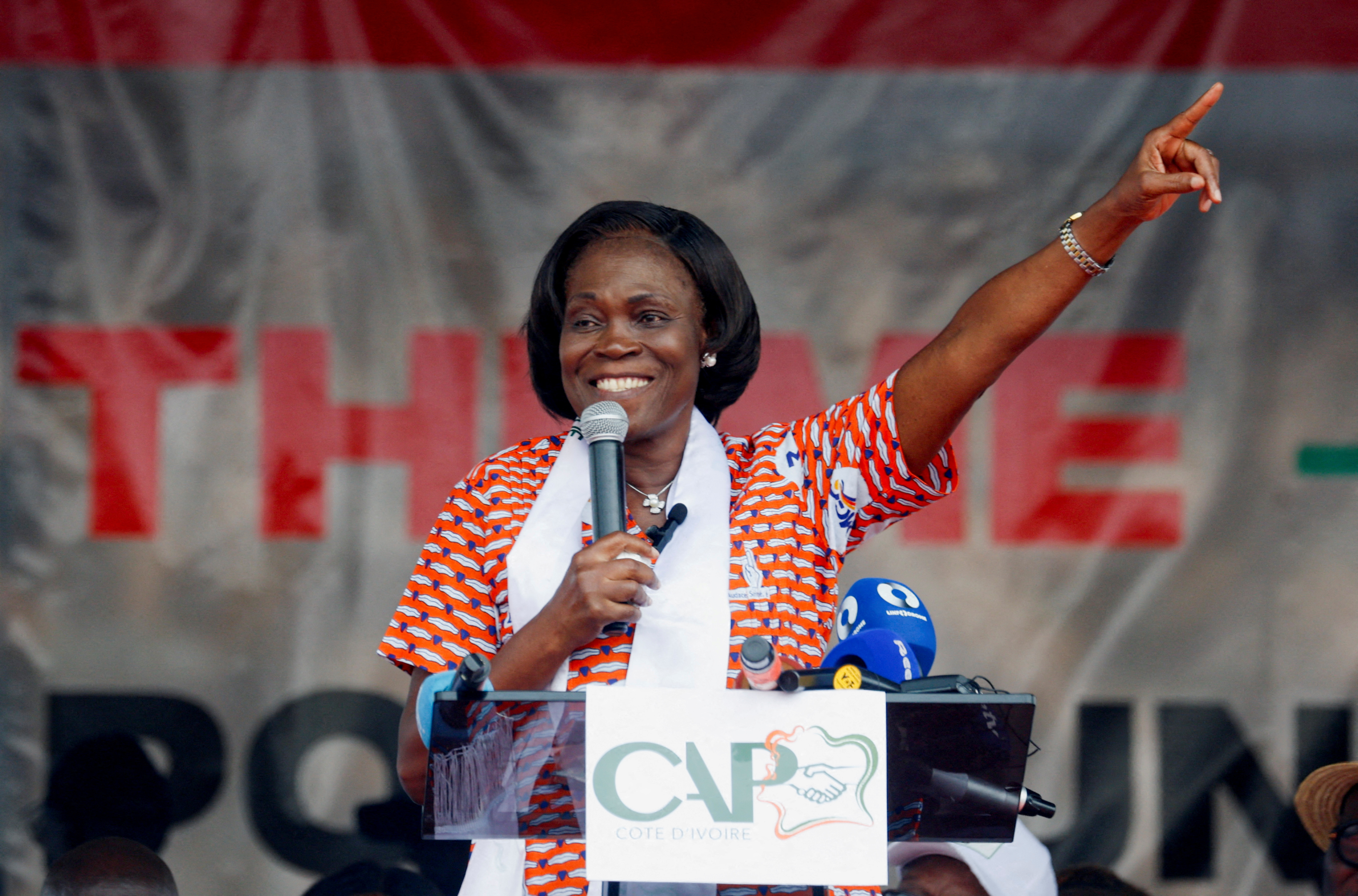 FILE PHOTO: Political coalition in Abidjan demands dialogue with government to ensure peaceful, inclusive election