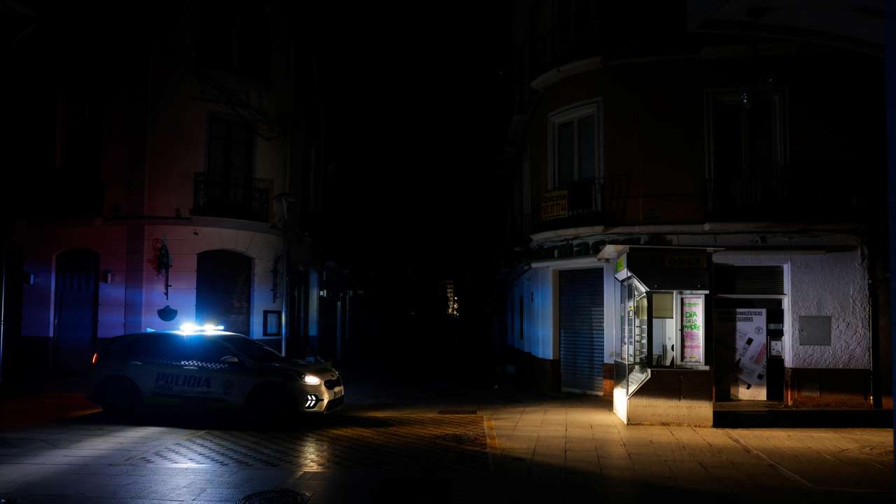 Power outage in Ronda