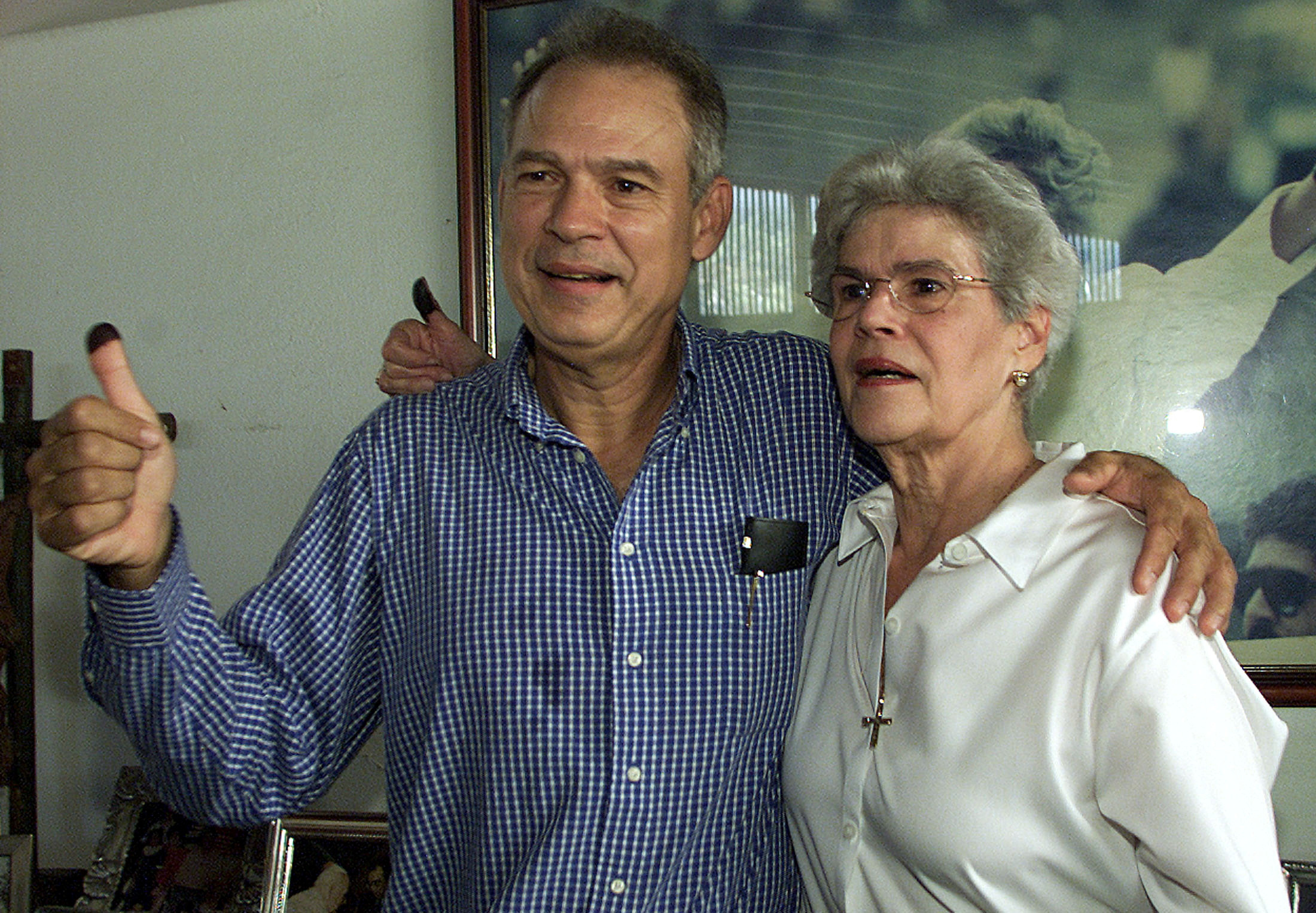 FILE PHOTO: Nicaragua's first female president Chamorro dies at 95