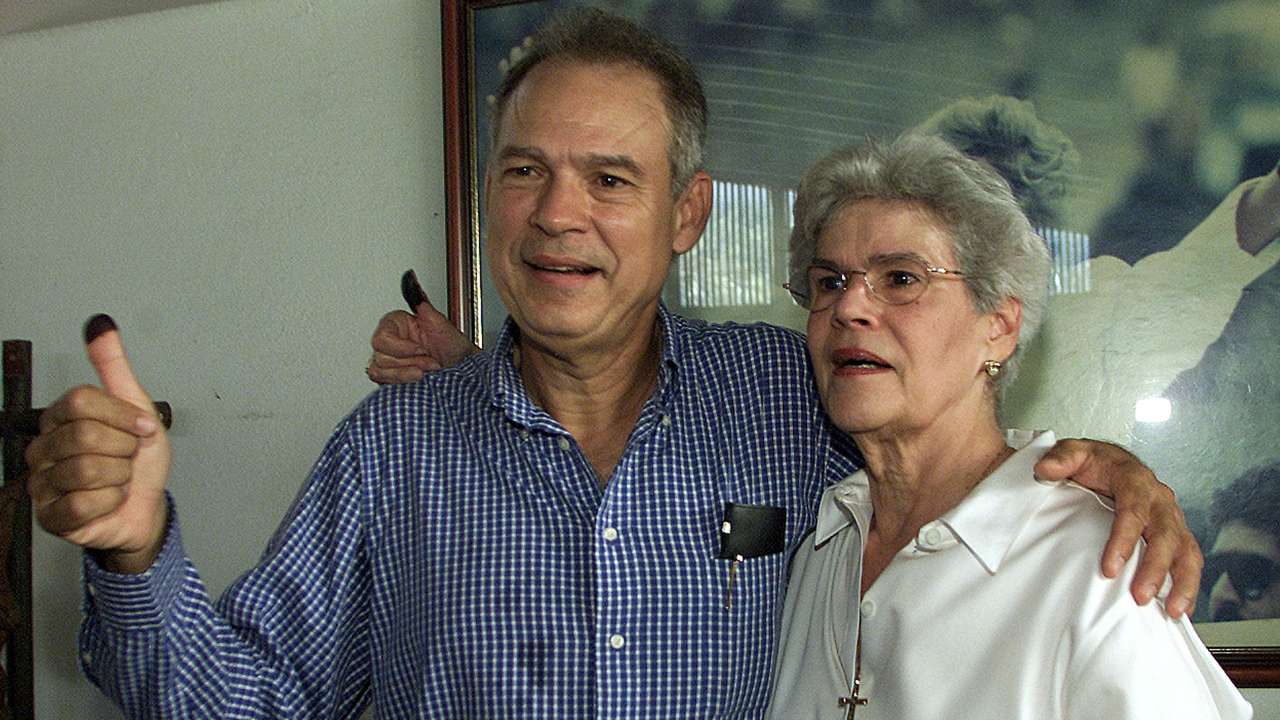 FILE PHOTO: Nicaragua's first female president Chamorro dies at 95