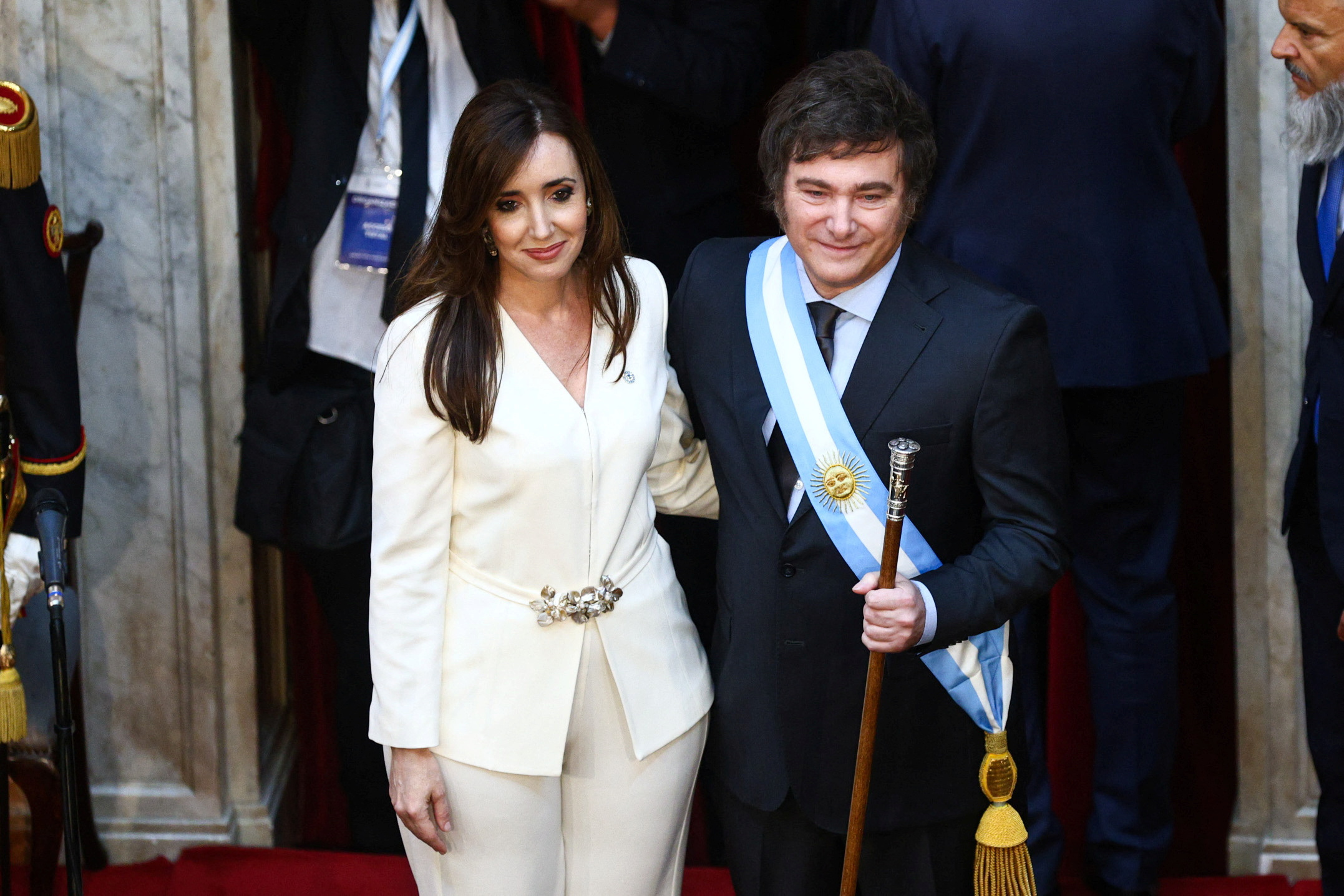 President-elect Milei's swearing-in ceremony, in Buenos Aires