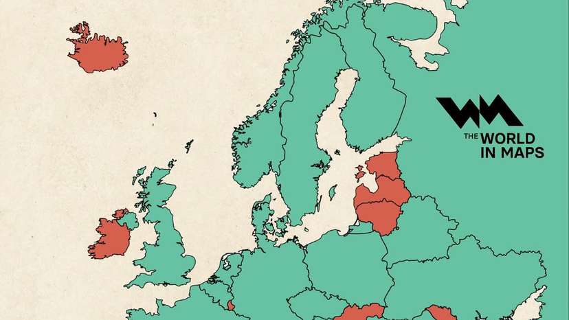 Map shows which European countries have metro systems and which do not. Unsurprisingly, most Eur