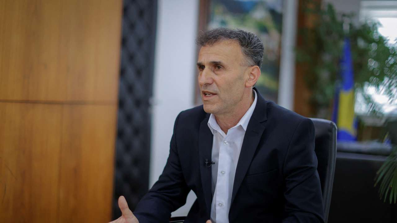 Hetemi, mayor of Serb-majority Leposavic, has been living in his office for more than six months